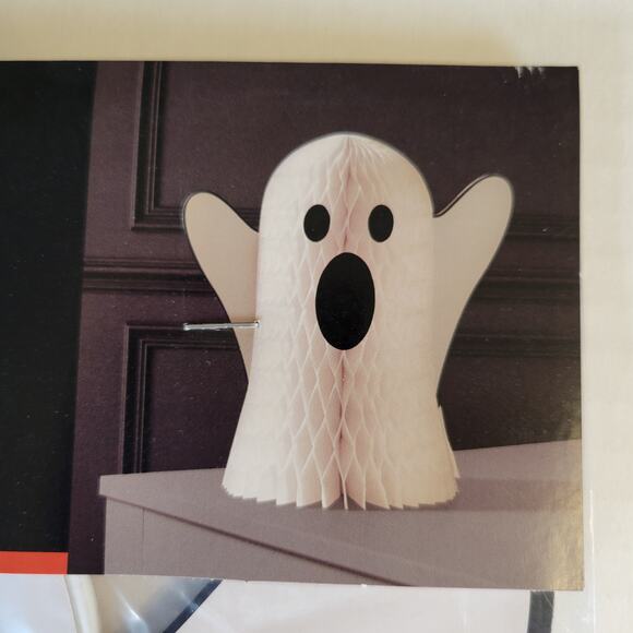 Ghost Honeycomb Centerpiece 13.5” Halloween Party Table Decoration Decor - Picture 4 of 8